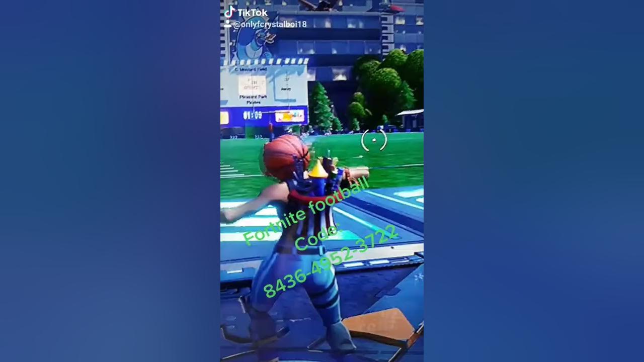 Fortnite football Code YouTube