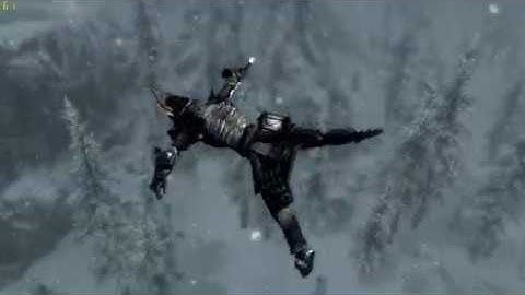 Skyrim Unrelenting Force on self mod.