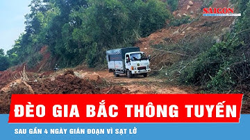 Lâm Đồng: Đèo Gia Bắc thông tuyến sau gần 4 ngày gián đoạn vì sạt lở