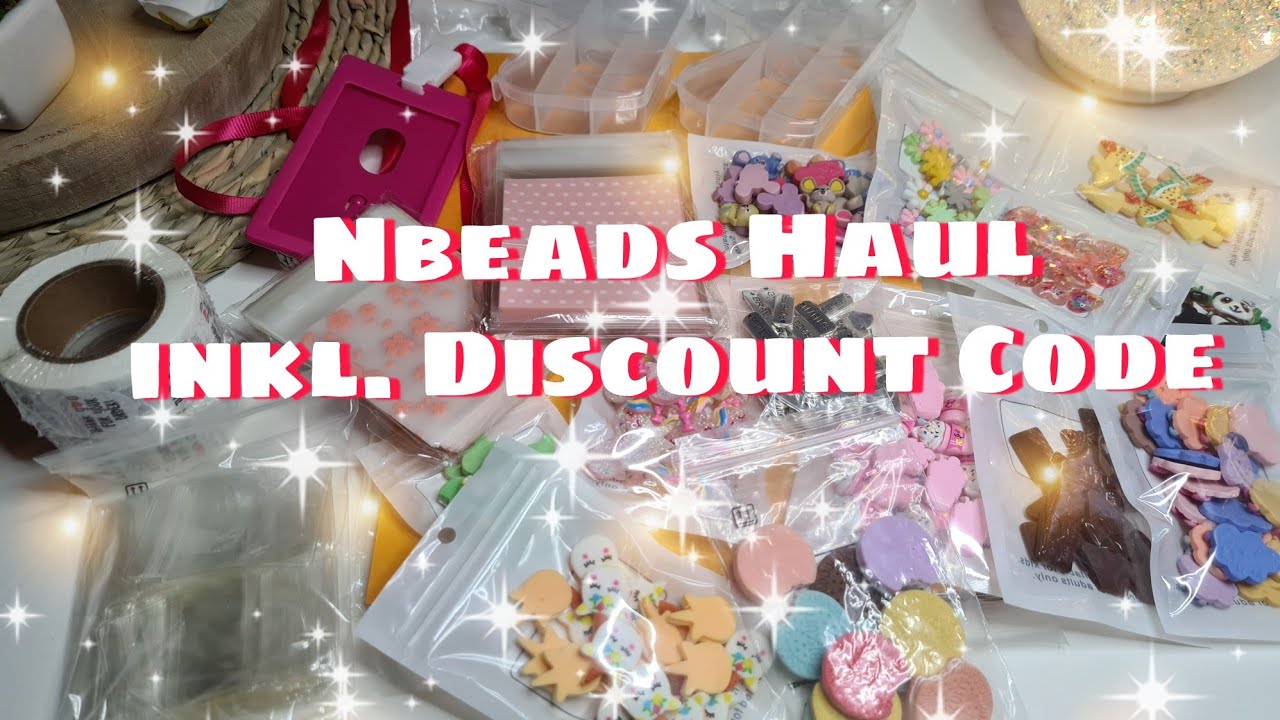 Nbeads HAUL inkl. Discount Code ! Bastelsachen, NEUE Cabochons ! YouTube