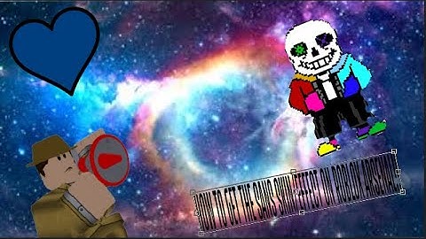 HOW TO GET SANS SKIN/EFFECT ON ROBLOX ARSENAL