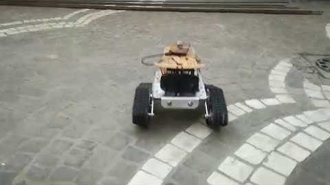 T300 Tank aluminum caterpillar & Arduino Bluetooth with App
