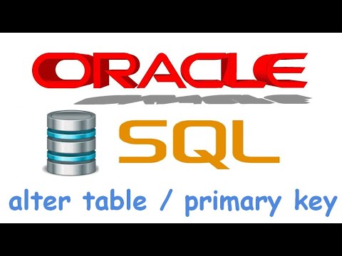 Curso de Oracle SQL en español desde cero | ALTER TABLE / PRIMARY KEY en Oracle SQL video(34)