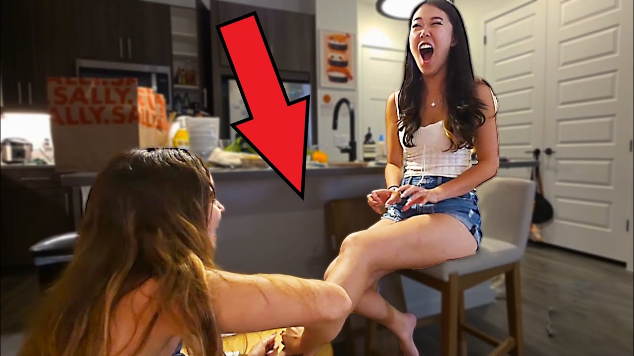 Waxing Our Legs for the First Time W/ Emily!