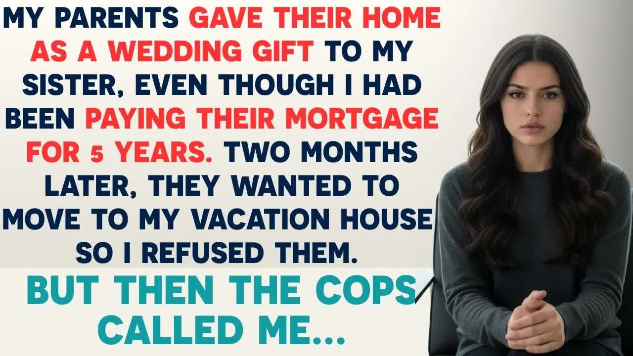 My Parents Gave Their Home As A Wedding Gift To My Sister, Even Though I Had Been Paying Their