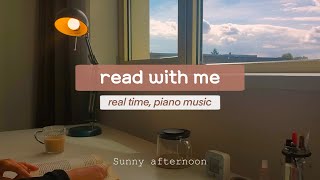 📖 1 Hour Read with Me | real time & background music | Perfume 🌤