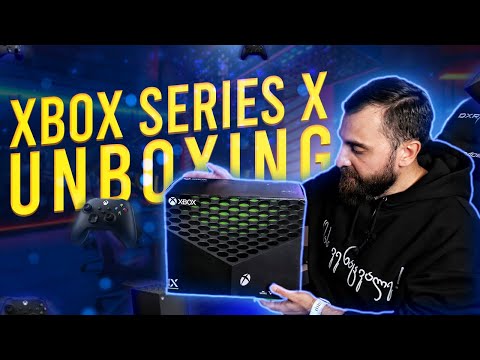 Xbox series X - ის UNBOXING