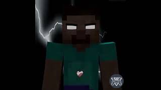 NULL VS HEROBRINE #minecraft  #viral #herobrine