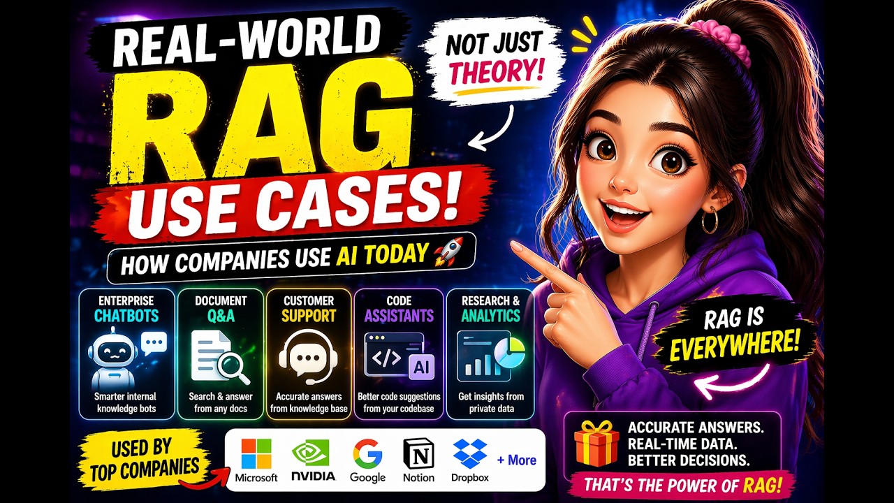 Real-World Use Cases of RAG 🤯 | How Companies Use AI Today - YouTube