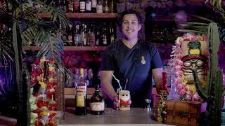The Sippin' Santa cocktail -- The Grass Skirt
