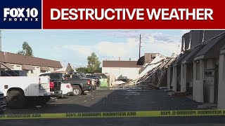 City works with 70 businesses hit by Tempe microburst | FOX 10 Phoenix