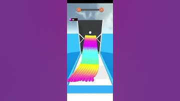 CANVAS RUN game MAX LEVEL 3D 👮🏻‍♂️🌈🔥 Gameplay All Levels Walkthrough iOS Android # 1