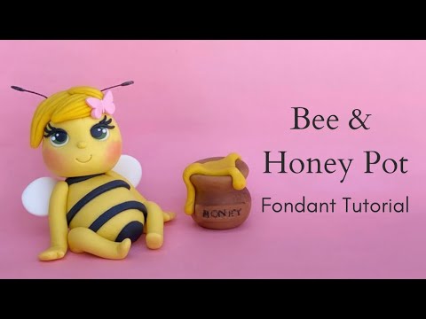 How to make Fondant Bees cake Topper