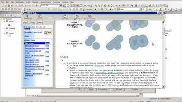 ArcGIS Desktop part 28 (analyzing feature relationships 7: buffering features)