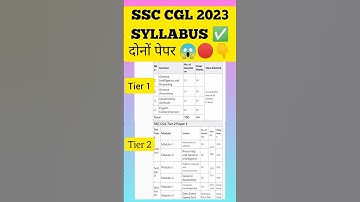 ssc cgl syllabus 2023।🔴✅।ssc cgl 2023 vacancy।ssc cgl vacancy 2023।ssc cgl syllabus।#ssccgl #shorts