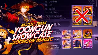 New Magic Hero Yoongun Showcase | Assassin Set Penetration Build | Seven Knights Rebirth