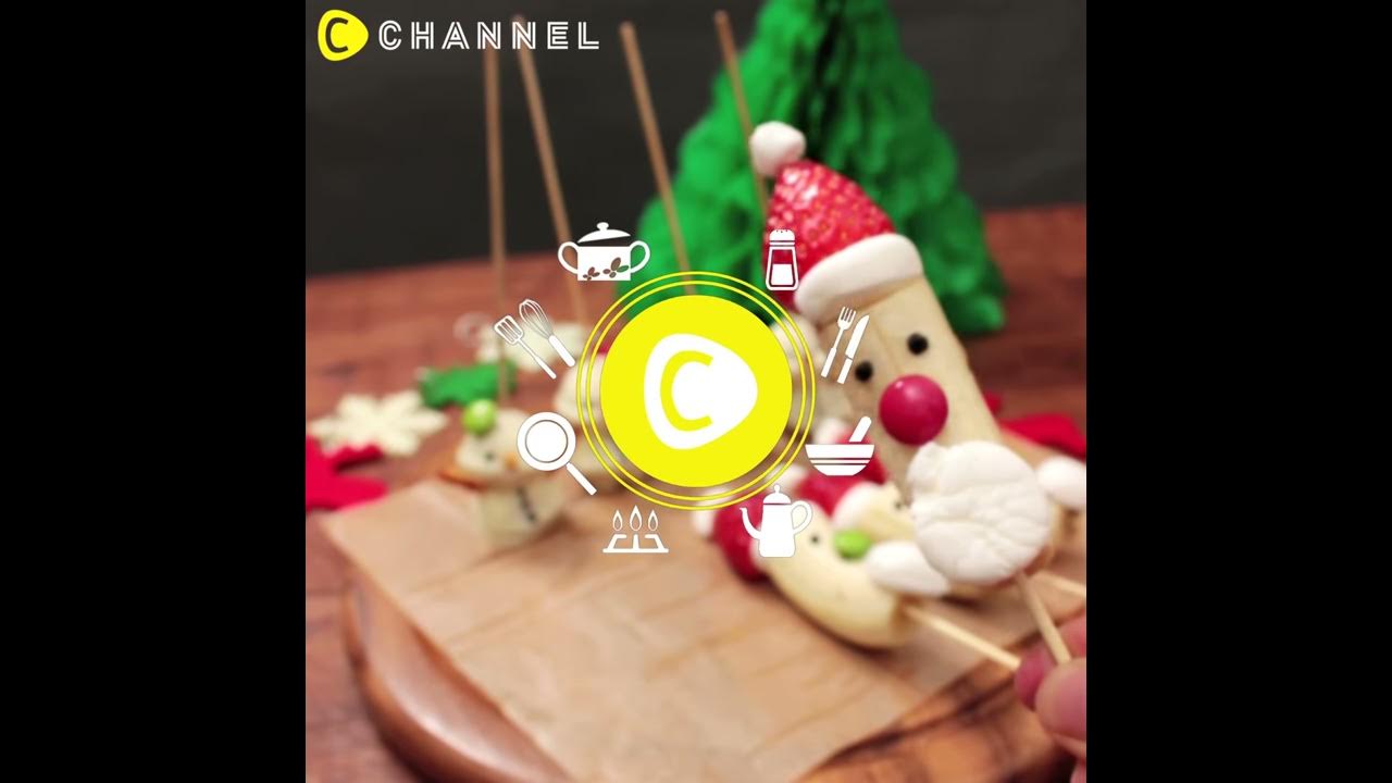 簡単スイーツ 冬のおやつはサンタさん クリスマスパーティーに作れる簡単デザート バナナ マシュマロ カステラ Youtube