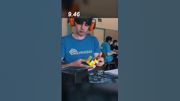 He solved a Rubik