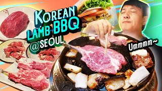 Korean LAMB BBQ | BEST Fast Food BURGER & CHEESE Ice Cream
