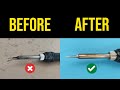 How to clean solder iron tip