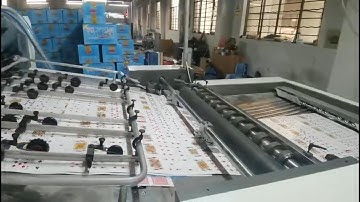 Fully Automatic Playing Cards Making And Collating Machine Including Cellophane Wrapping Machine