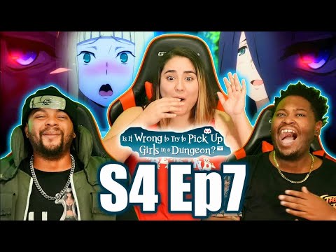 Premonition! Is it wrong to pick up girls in the dungeon? DanMachi Reaction!! Season 4 Episode 7