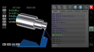 How to Make Turning Program with GOO and G01 Code |  | CNC Turning Programming Using GOO and G01
