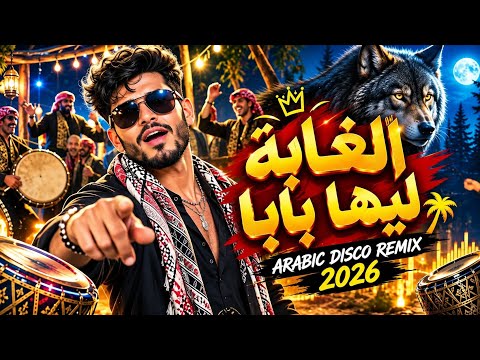 الغابة ليها بابا 🐺 | El Ghaba Leha Baba | Arabic Shaabi Disco Remix 2026 🔥 | Official Audio Song