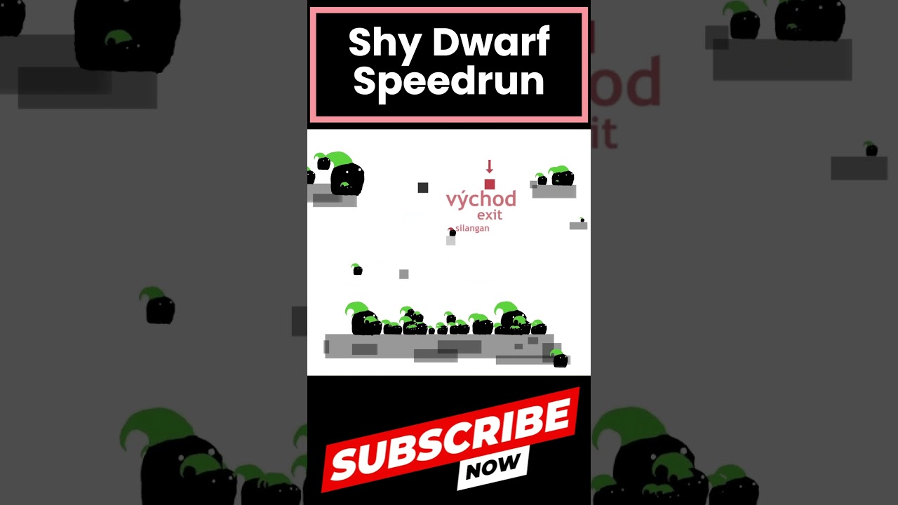 Shy Dwarf Speedrun World Record!!! - Edit 