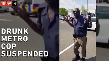 Drunk Ekurhuleni metro police officer suspended