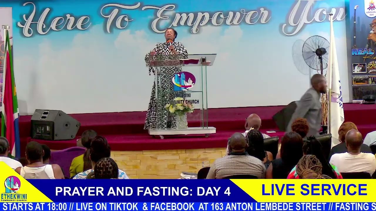 Who is beside you when you go to war, Evangelist Xoli Fihlela