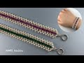 レース模様のようなブレスレット/A bracelet with a lace-like pattern.