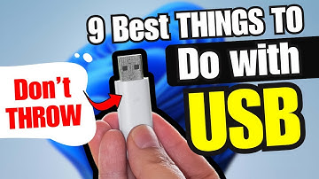 9 AMAZING Things You can DO With USB Flash DRIVE !! 2025