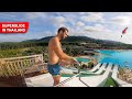 The BIGGEST WATER SLIDE in Thailand | The CRAZIEST watersile trick in swimming pool