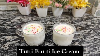 Creamy Tutti Frutti Ice Cream | Easy No-Churn Homemade Dessert #ytstudio #food #dessert #recipe