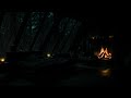😴🌲 Quédate Dormido en Minutos 🌧️ Lluvia en la Ventana & Fuego Relajante 🔥