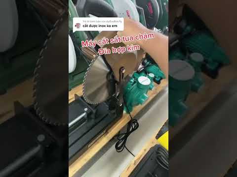 Video Máy cắt sắt hợp kim có cắt được inox ko? | Nam Toàn... - youtube