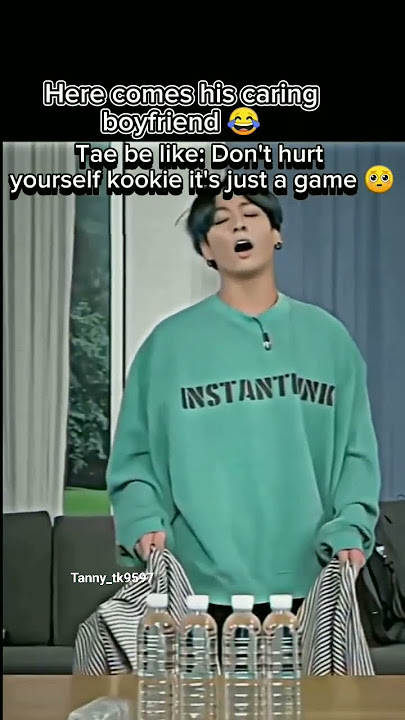 It's really cute, how tae care about kook 🥰💚💜☺️ #taekook #tae #jk #bts #vkook #shorts #taekookers