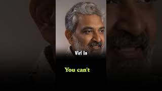 I Want to become a Director says S S Rajamouli #motivation | Virl In #shorts