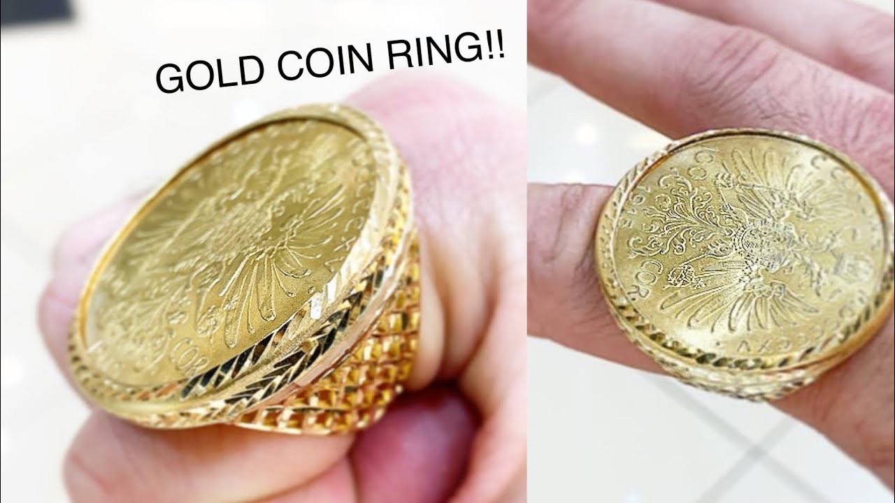 Gold Apollo Coin Ring – May & Jo