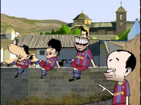 la cancion de iniesta de fuentealbilla  (loca loca loca ) MARCA TOONS