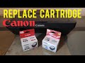 How to Replace/Remove Ink Cartridge in Canon Pixma MG3070S Printer