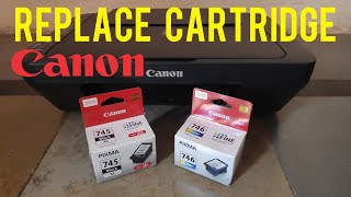 How to Replace/Remove Ink Cartridge in Canon Pixma MG3070S Printer