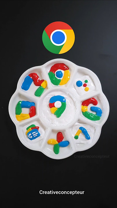 Color Mixing | Google logo | Guess the final color #shorts #google