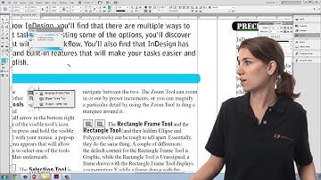 13 Working with Colors and Swatches "Using the Eyedropper Tool" (3/4) - InDesign Tutorial