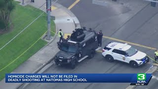 Homicide charges won't be filed in deadly shooting at Natomas High School
