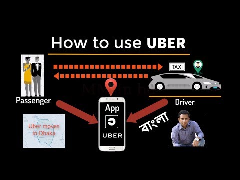 How to use uber, কীভাবে উবার ব্যবহার করব