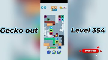 Gecko Out Level 354 Walkthrough 🧩 | Step-by-Step Puzzle Guide | SolutionGuruji