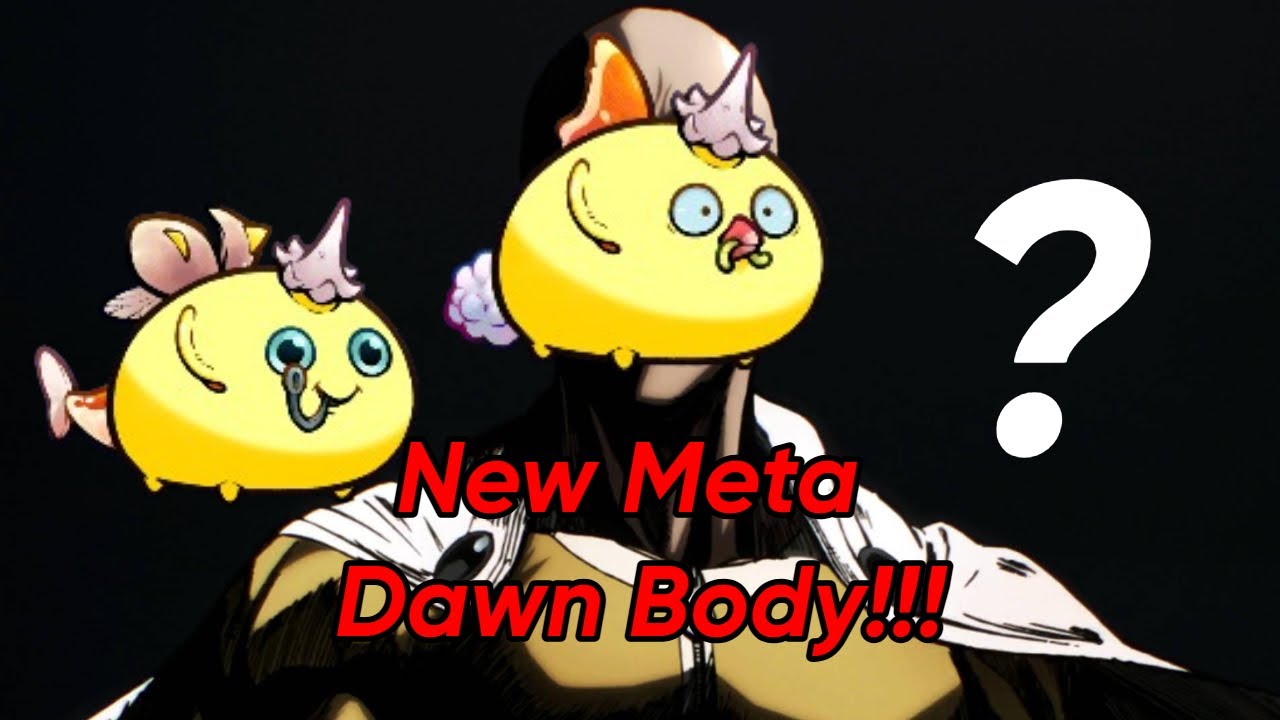 New Meta Dawn Axies with Feather Spear! Leveling Up for Evolution ...