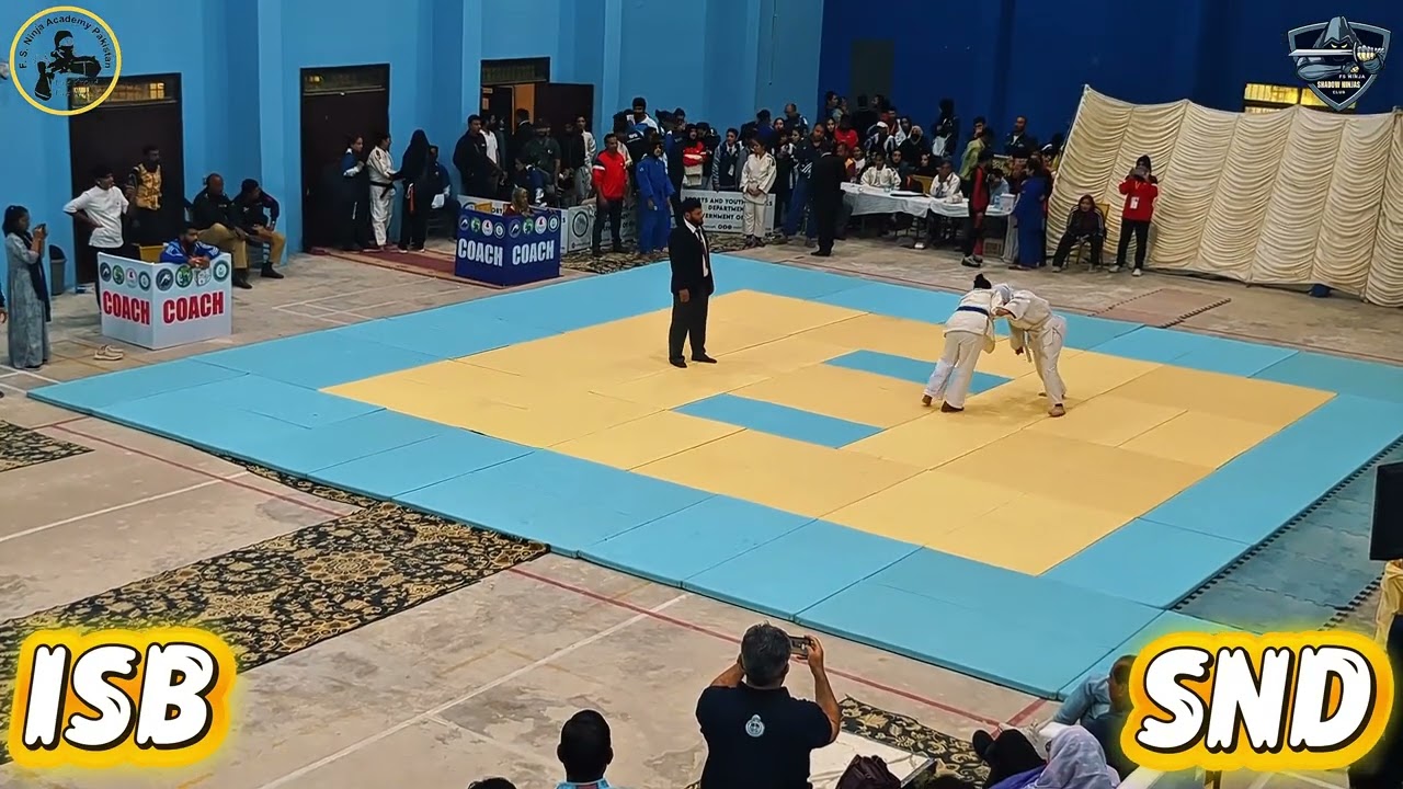 Hajra (Islamabad) vs Sindh | Women -62kg | 35th National Games Judo Fight | Tough Win
